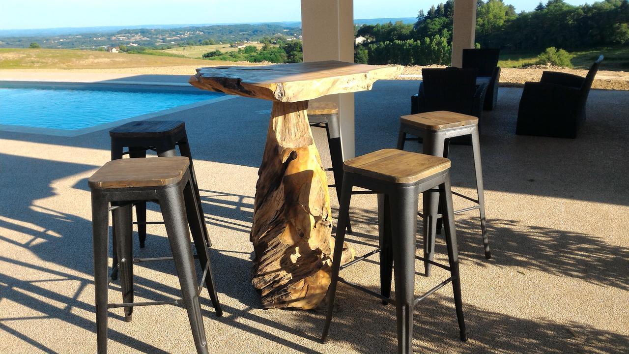 La Sarlamandre, Chambres Et Table D'Hotes Marcillac-Saint-Quentin Exteriör bild