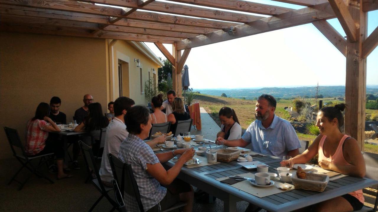 La Sarlamandre, Chambres Et Table D'Hotes Marcillac-Saint-Quentin Exteriör bild